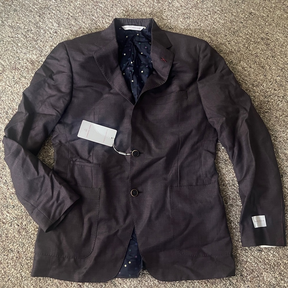 Samuelsohn blazer jacket Modern Cut Notch Lapel